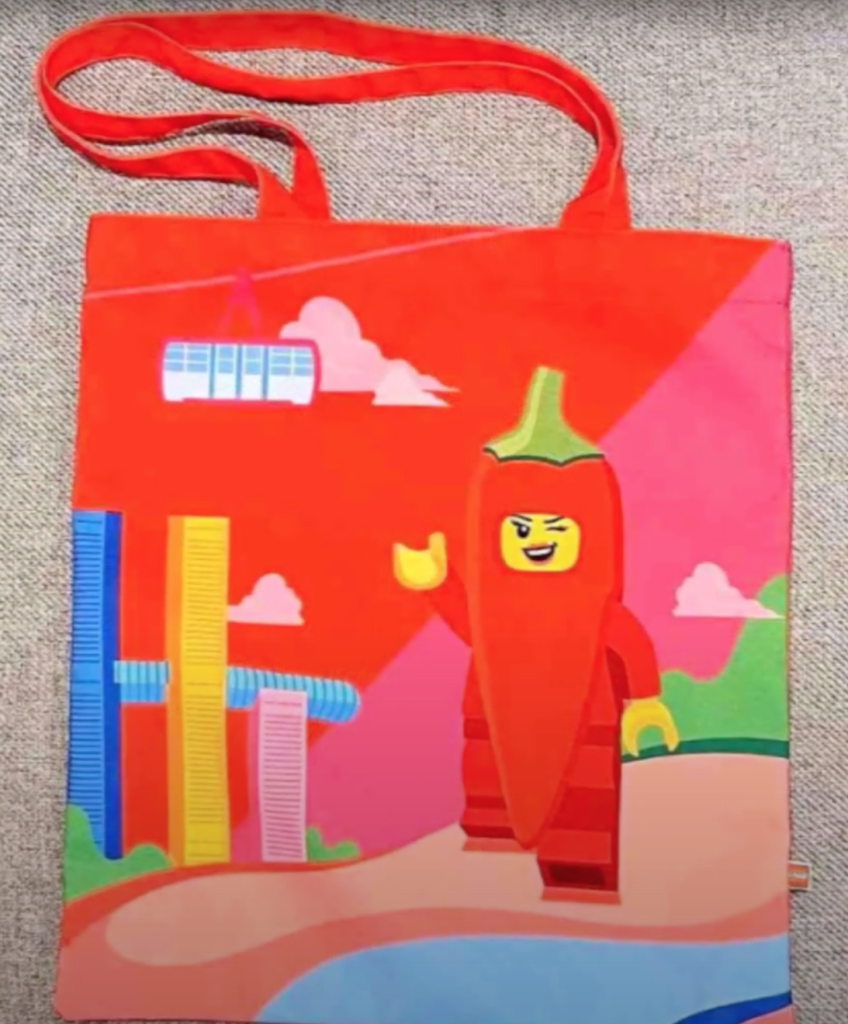 LEGO Store Chongqing tote bag 848x1024