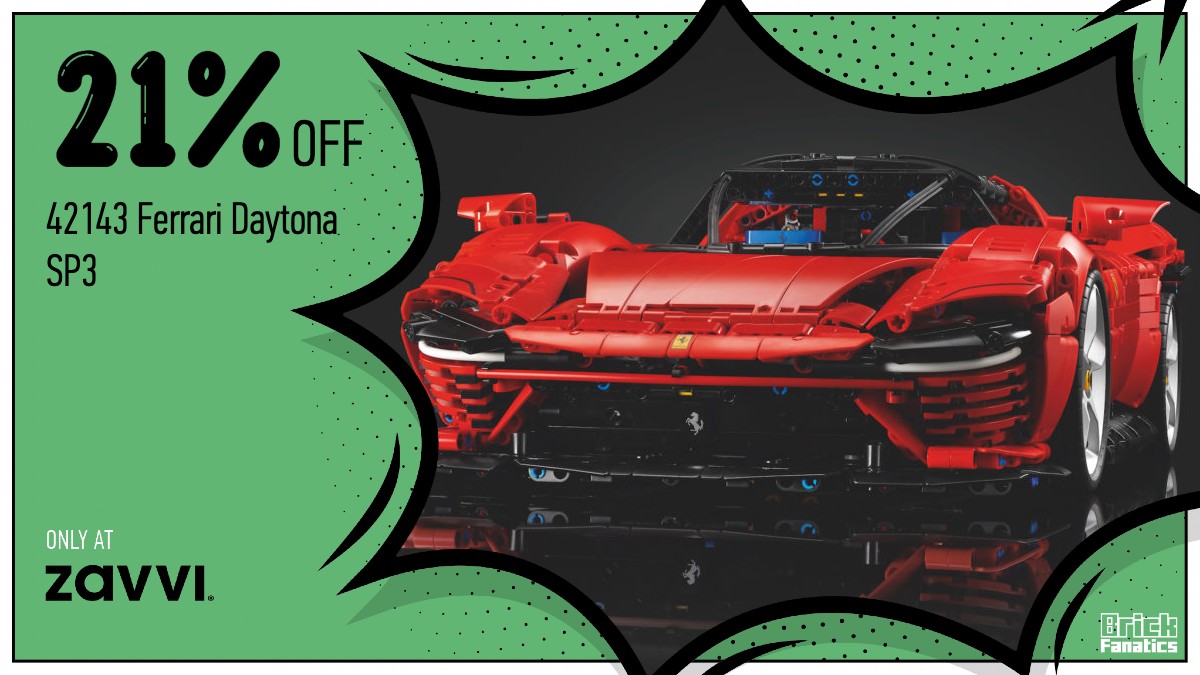 Save a massive £80 on LEGO Technic 42143 Ferrari Daytona SP3