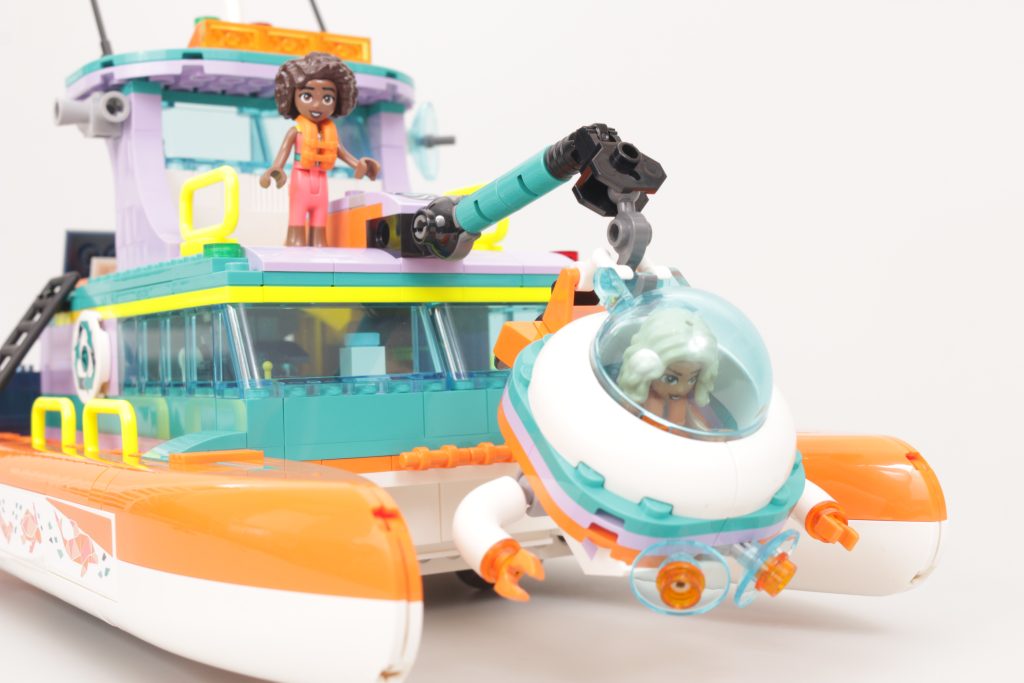 LEGO Friends 41734 Sea Rescue Boat review 4 1024x683