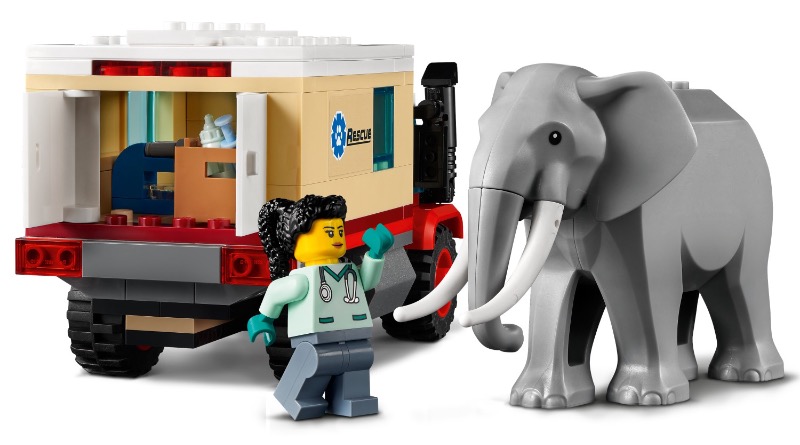 LEGO CITY 60307 Animal Rescue Camp featured