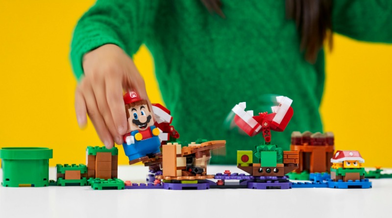 See the new LEGO Super Mario sets in action