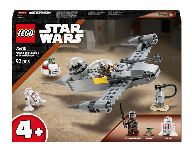 LEGO Star Wars 75410 Mando Grogus N 1 Starfighter box front