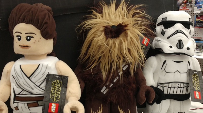 LEGO Star Wars plush toys found at Target