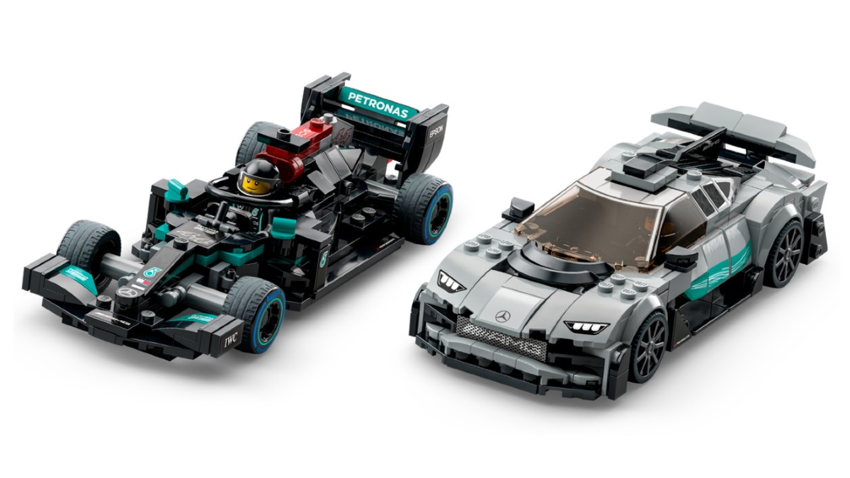 Exclusively pre-order LEGO Speed Champions 76909 Mercedes-AMG F1 W12 E Performance & Project One