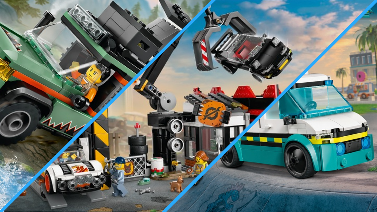 LEGO City sets for 2025 include scrapyard and new vehicles