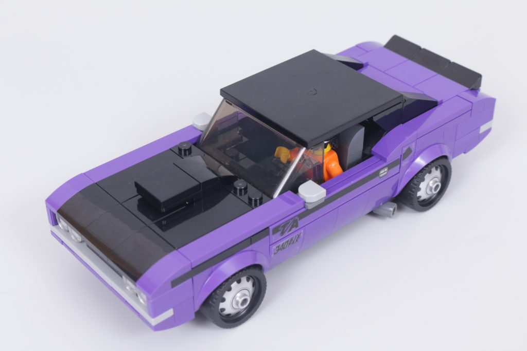 LEGO Speed Champions 76904 Mopar DodgeSRT Top Fuel Dragster and 1970 Dodge Challenger TA review 5