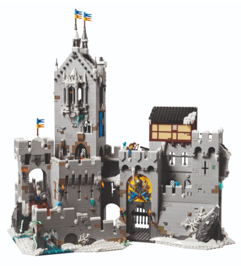 LEGO Bricklink mountain fortress contents