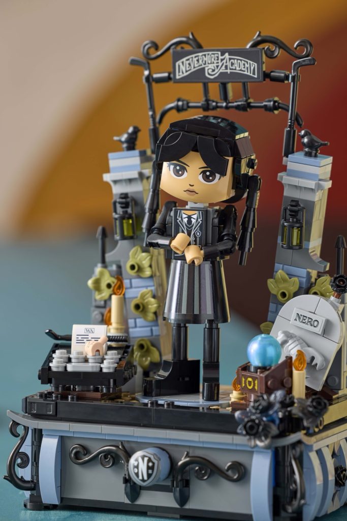 LEGO Wednesday 76780 Wednesday Addams Figure lifestyle 7 683x1024