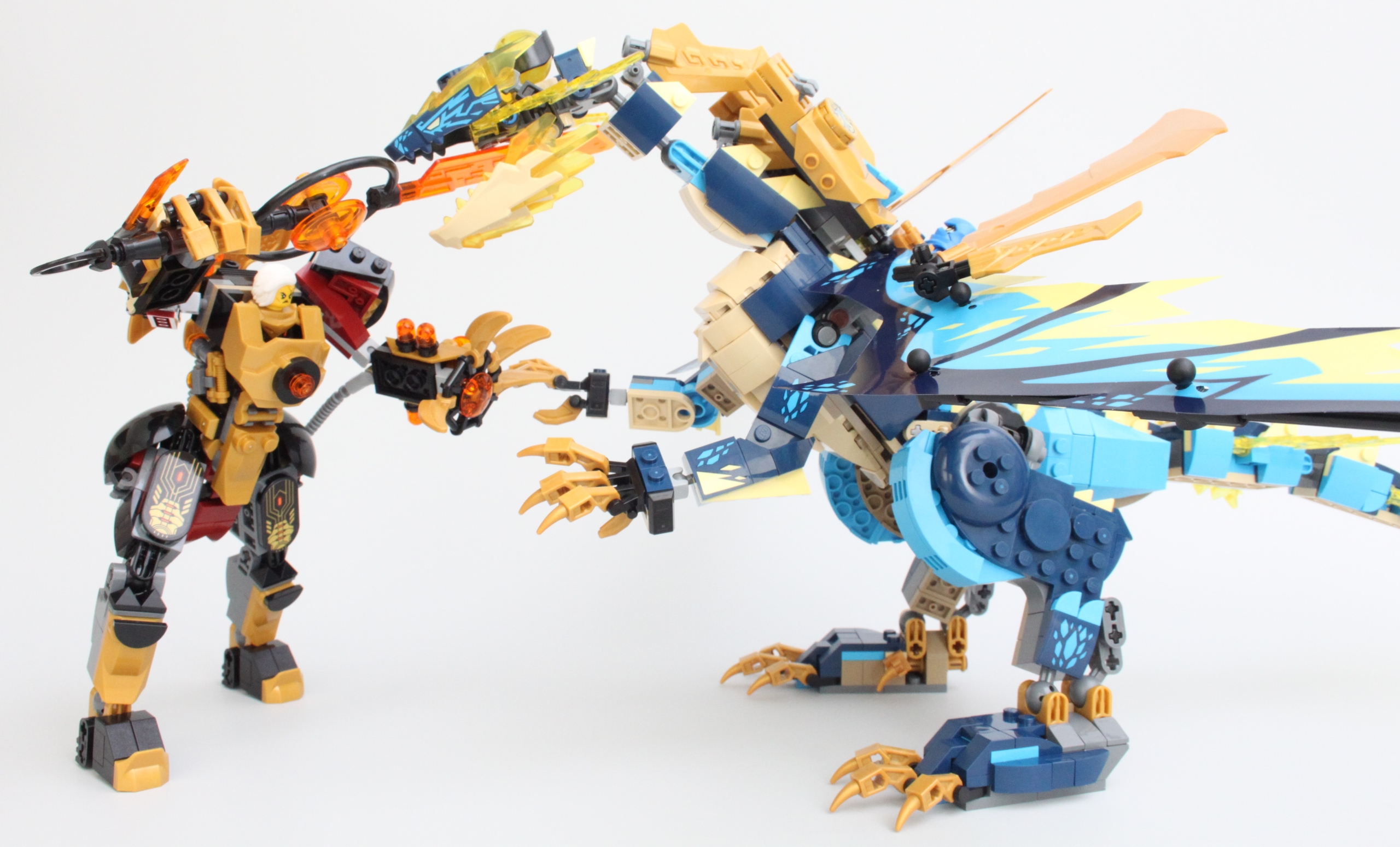 LEGO NINJAGO 71796 Elemental Dragon vs. The Empress Mech review 50 scaled