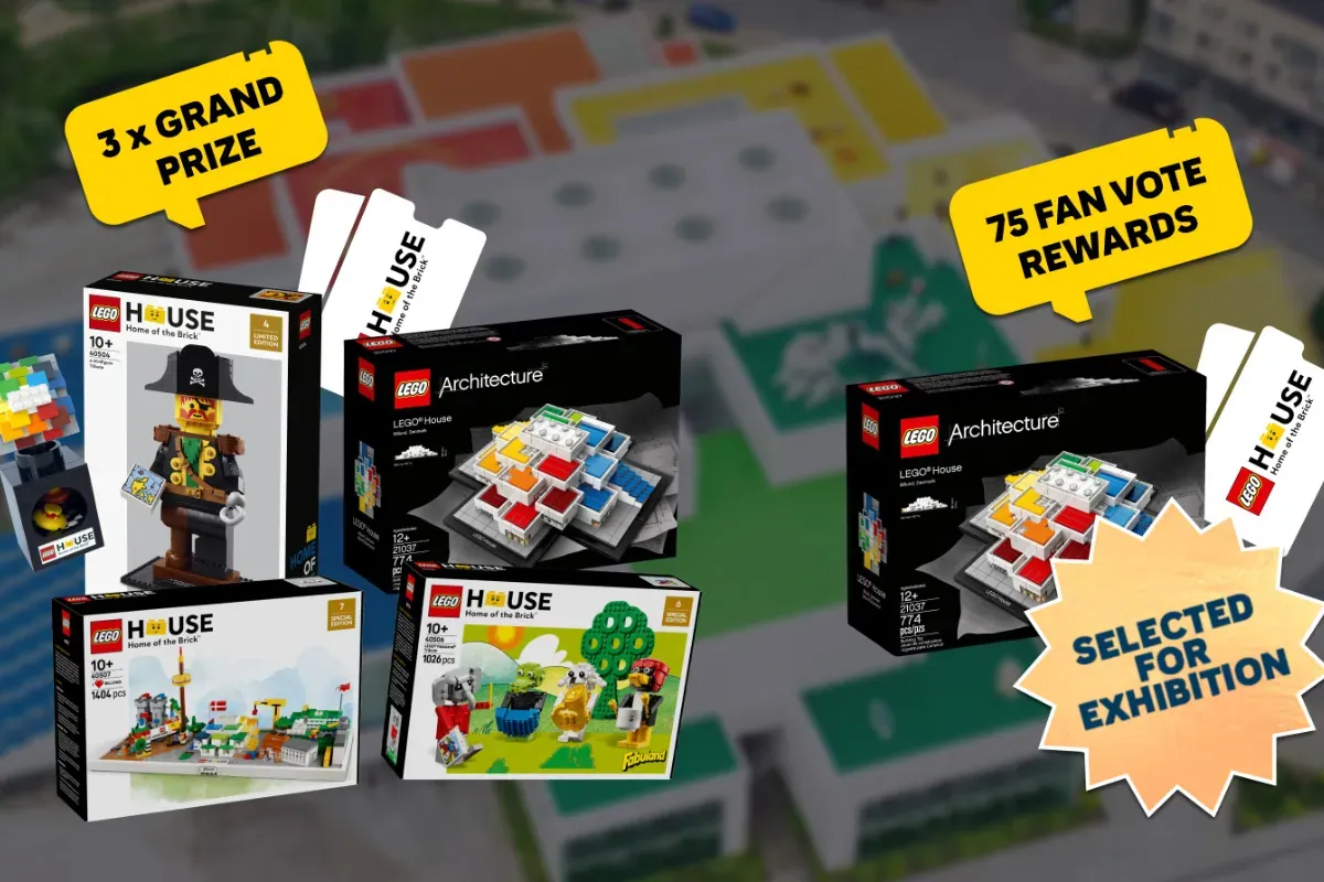 LEGO House Exhibition challenge prizes